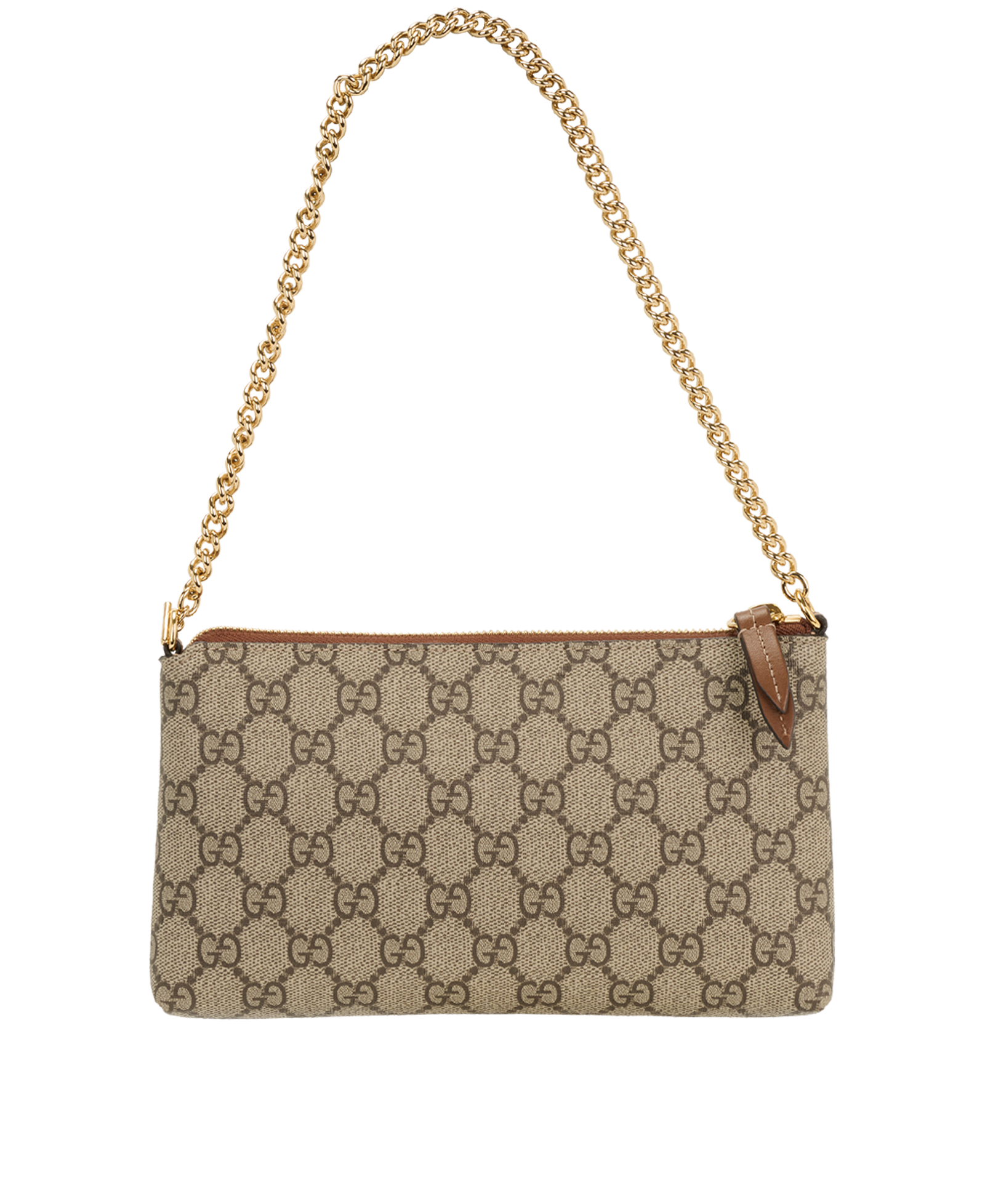 Pochette, &pound;450, Handbags, Beige, Canvas, Back view